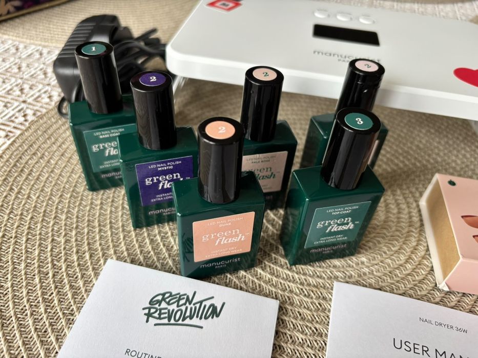 Zestaw do manicure Manicurist Paris Green Revolution