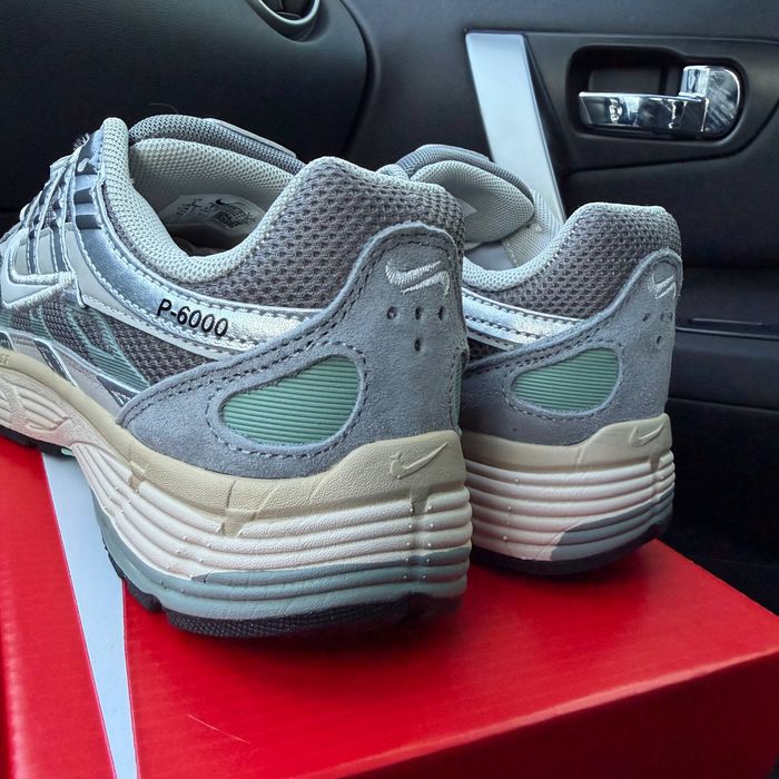 Кросівки Кроссовки Nike P-6000 Grey Green Серый Зелёный Сірий Зелений Кросовки демісезон
