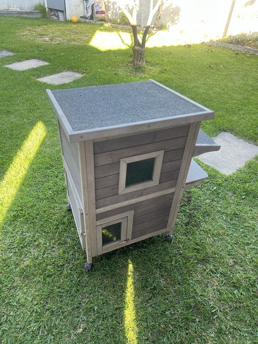 Casa para Gatos em madeira