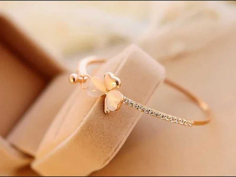 Pulseira de 2mm "Lace" com 7cm de Diâmetro