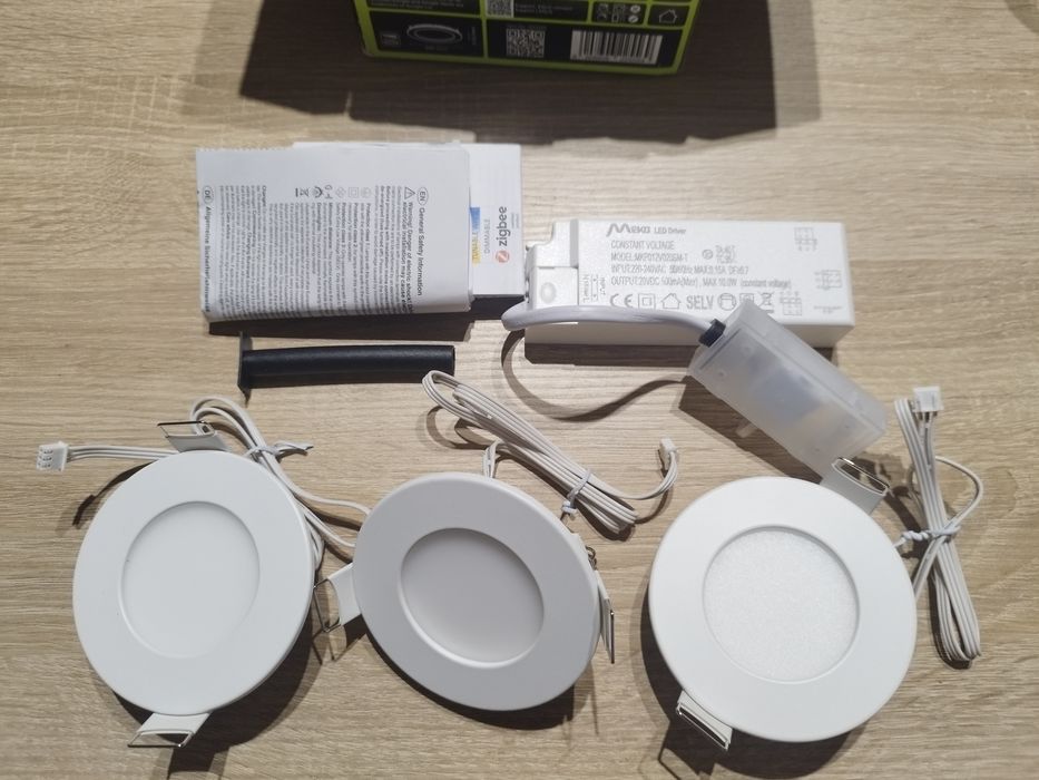 Oczka LED podtynkowe 3 szt. IP44