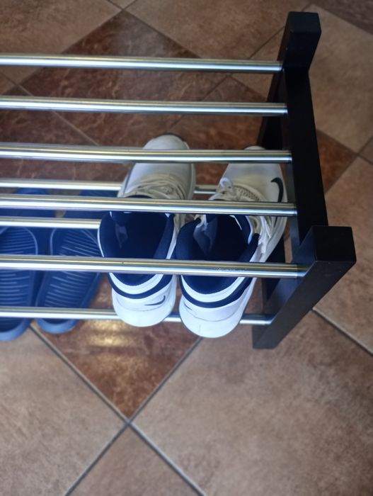 Pułka na buty dwa poziomy 79cm szerokosci