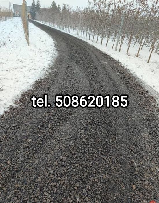 Żużel Szlaka Kruszywa Tłuczeń Ziemia Drenaż Grys Żwir Piach Transport