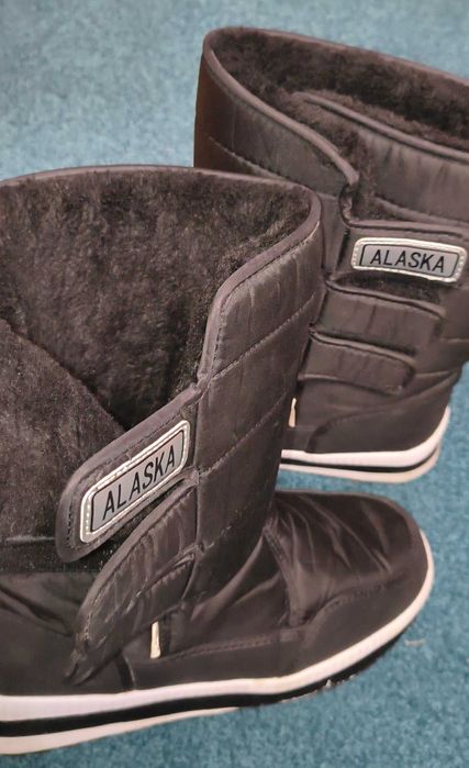 мужские сапоги дутики но очень тёплые ALASKA