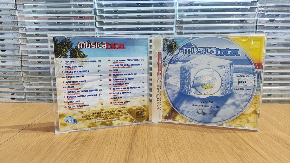 Música Total CD Original