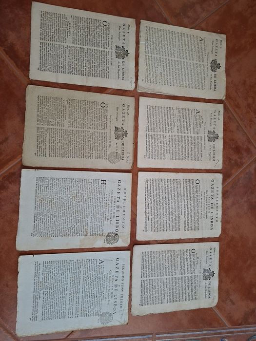 Gazeta de Lisboa 1781 a 1800