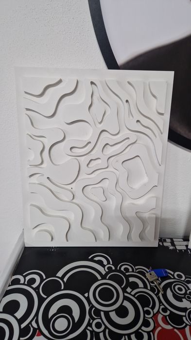 Quadro minimalista 3D