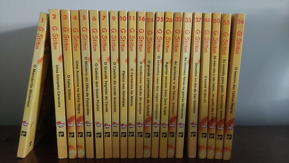 Livros Geronimo Stilton - vários números