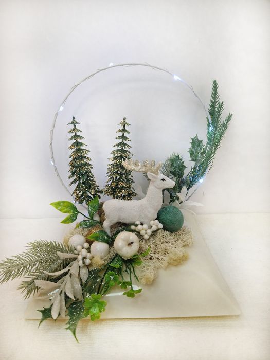 Stroik świąteczny LED Boże Narodzenie