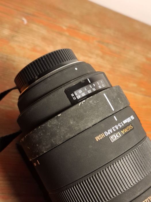 Sigma DG 150-500mm 1:5 - 6.3 APO HSM