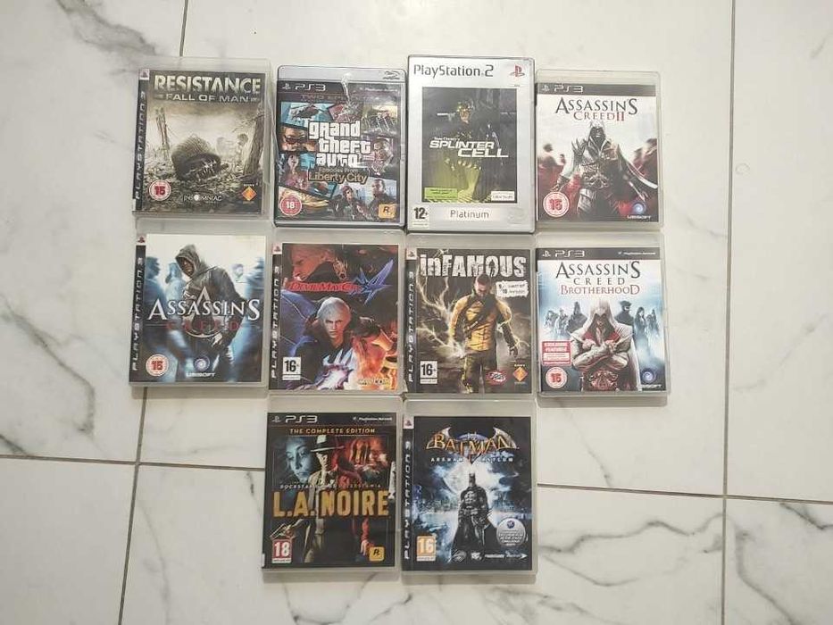 Gry komputerowe i PS3 (wiedźmin, prince of persia, fear, twierdza itd)