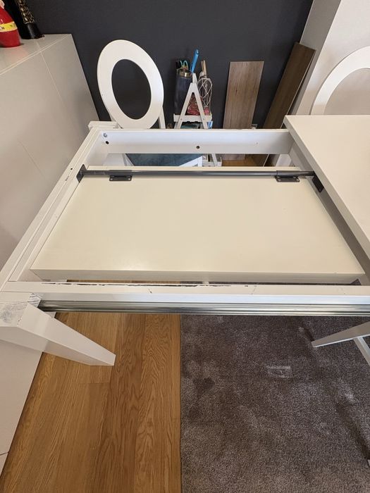 Conjunto mesa e 6 cadeiras de sala jantar