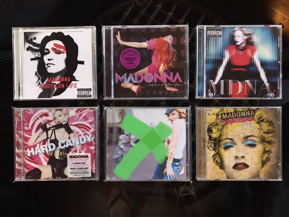 Madonna  Celine Dion Whitney Houston cd диски