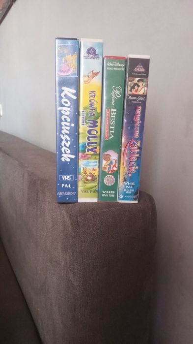VHS kasety video bajki