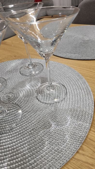Kieliszki do martini duże komplet 4 sztuki