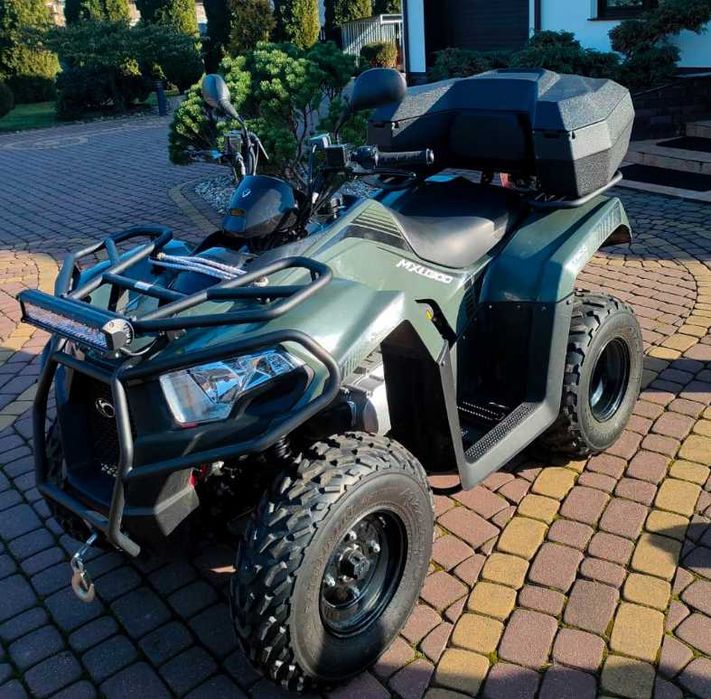 KUFER BOX TYŁ TYLNY + OPARCIE Tao Motors Asix Magnum Apollo FourCraft