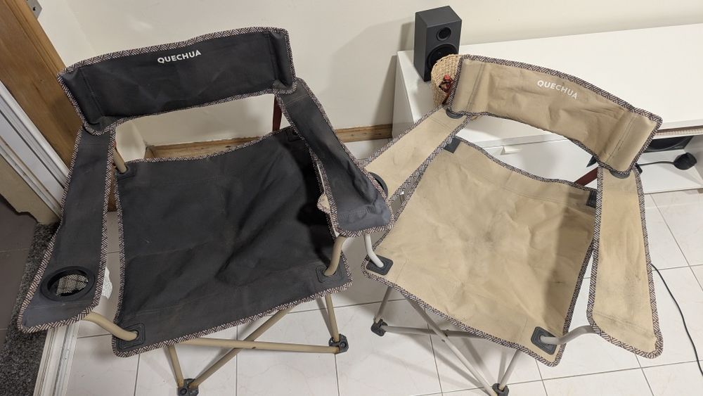 2 Cadeiras dobráveis para Campismo - QUECHUA