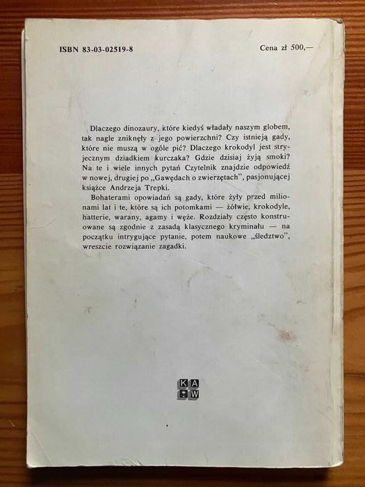 Przed i po dinozaurach Andrzej Trepka