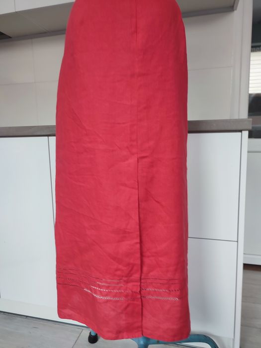 юбка спідниця  льон 54 (3XL)