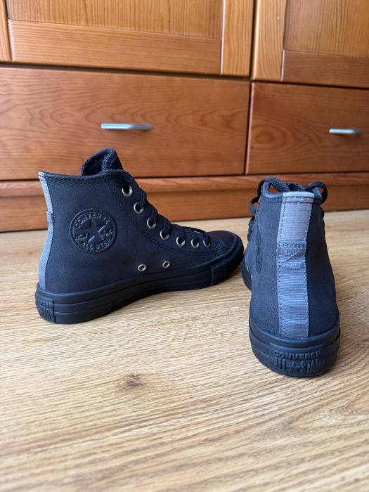 All Star - Converse - cor Preto - em Pele - 36