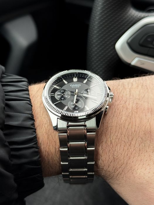Чоловічий годинник Casio MTP-1375D  опт дроп Оригінал часы касіо касио