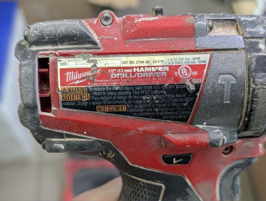 Професійний набір Milwaukee M18 Fuel (Drill + Impact + 2x 5.OAh)