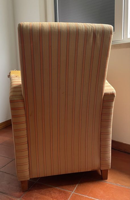 Cadeirão vintage (para estofar)