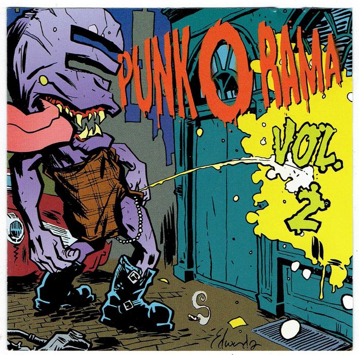 CD Punk-O-Rama Vol-2 1996 Bad Religion Descendents NOFX SNFU Humpers