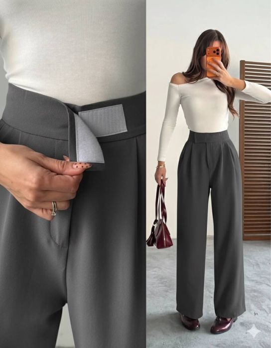 Брюки з регулюванням талії