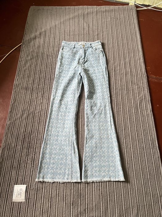 Drip клеш flared jeans chanel