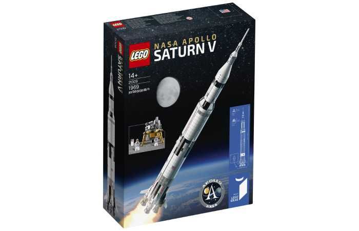 Конструктор LEGO Ideas Ракета-носій Сатурн-5 (21309) Новий!