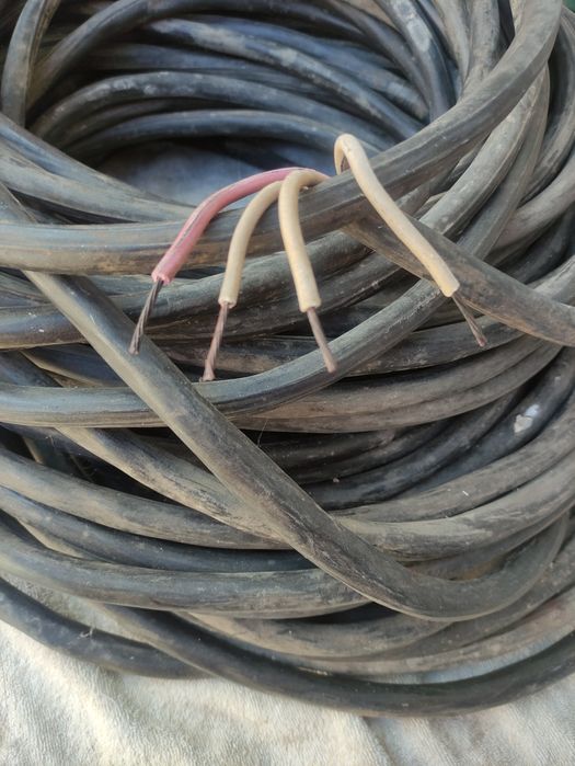 Кабель медный 4 жилы