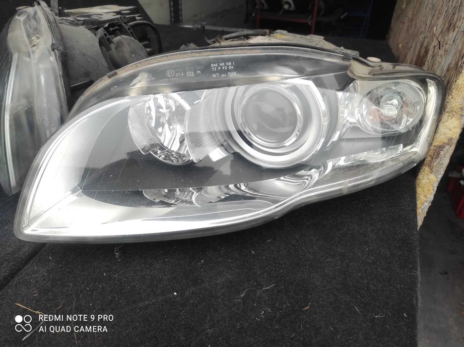 Audi a4 b7 lampy Xenon gwarancja kompletny oryginał