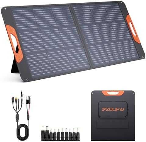 Painel Solar portátil 100W (Autocaravana / Campervan)