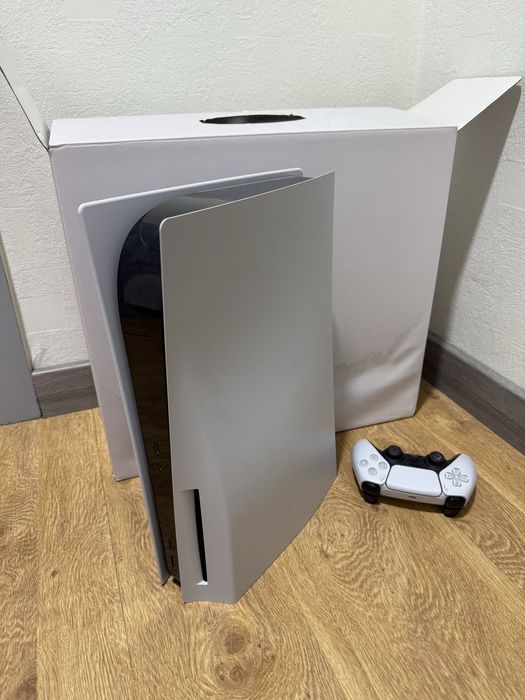Sony PlayStation 5 с дисководом (PS5 Standard) + DualSense + коробка