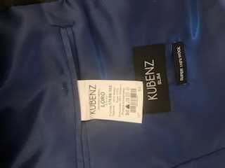 Smoking granatowy KUBENZ