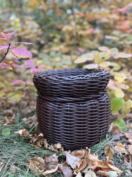 Кашпо з ротангу своїми руками