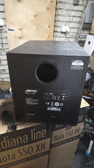 Jamo J10 SUB – subwoofer aktywny 10" – bardzo dobry stan + karton