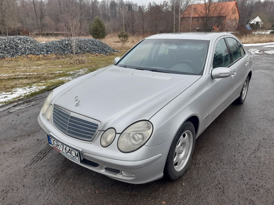 Mercedes w211 1.8 kompressor,bez rdzy
