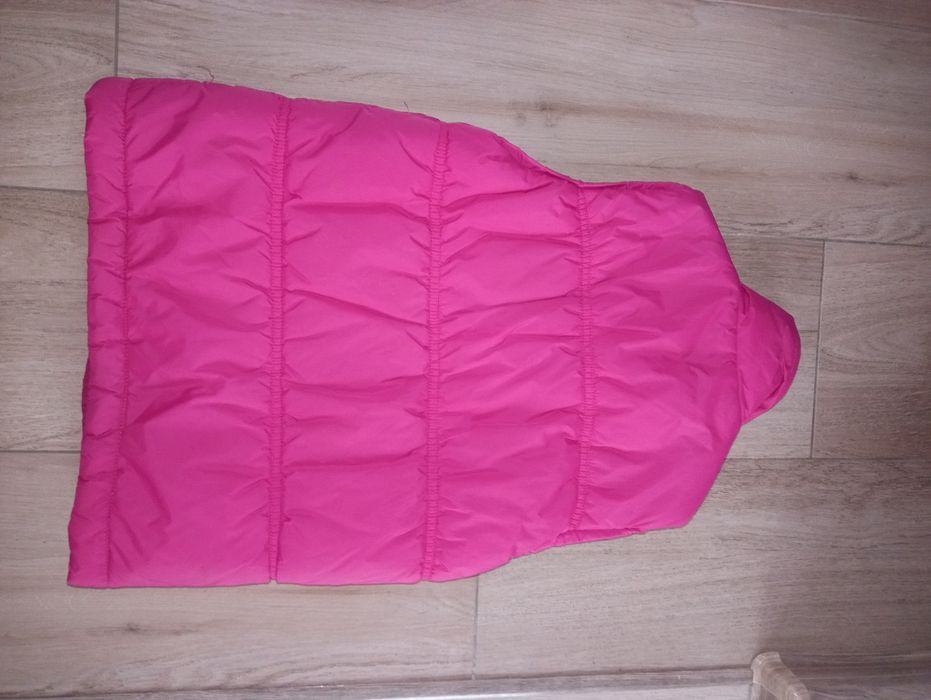 Kamizelka ocieplacz roz 146/152