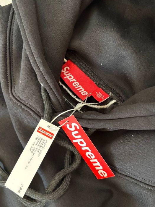 Худі Supreme Супрім Logo Лого Чорний колір