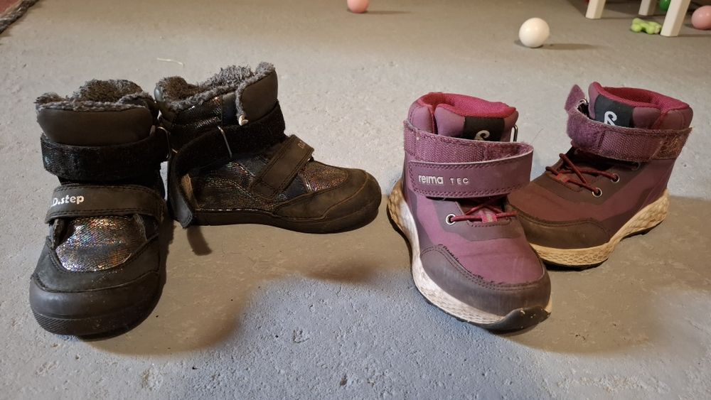 Zestaw buty jesienne zimowe dla dziewczynki 26