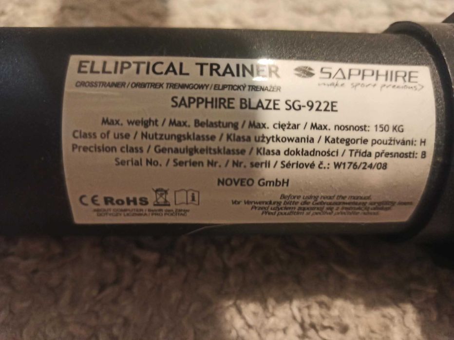 Orbitrek magnetyczny Sapphire SG-922E Blaze