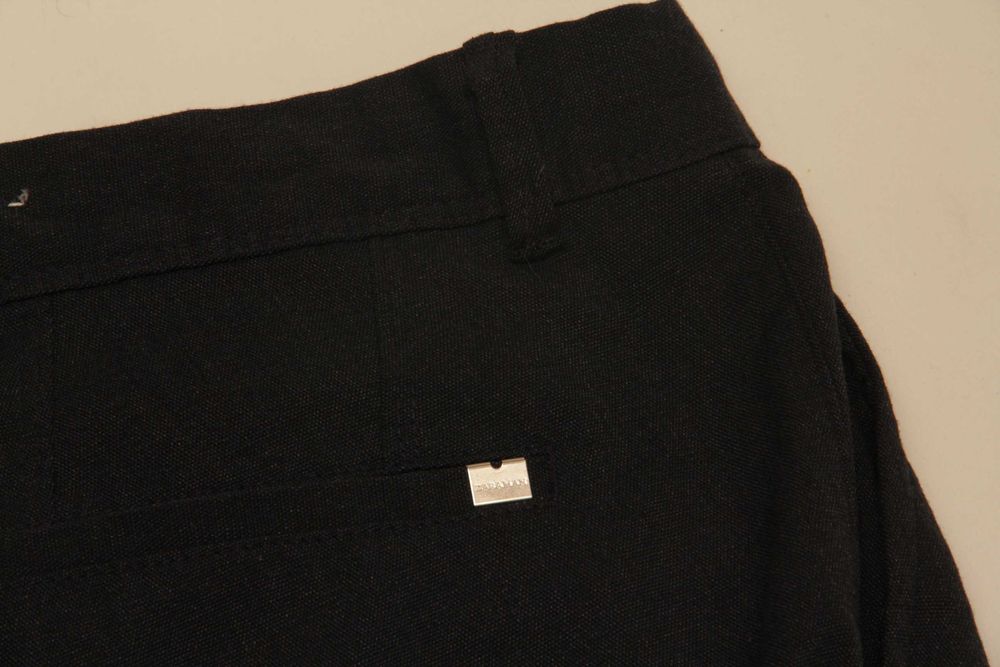 Zara 38 зауженные брюки из хлопка