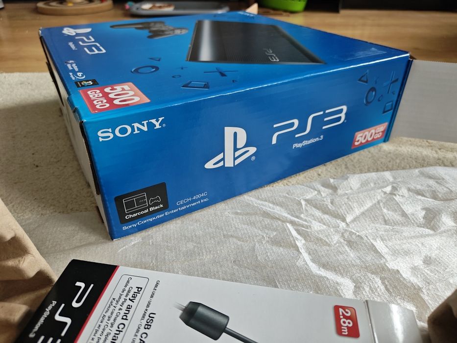 Empty box od PS3 Super Slim 500GB - CECH-4004C