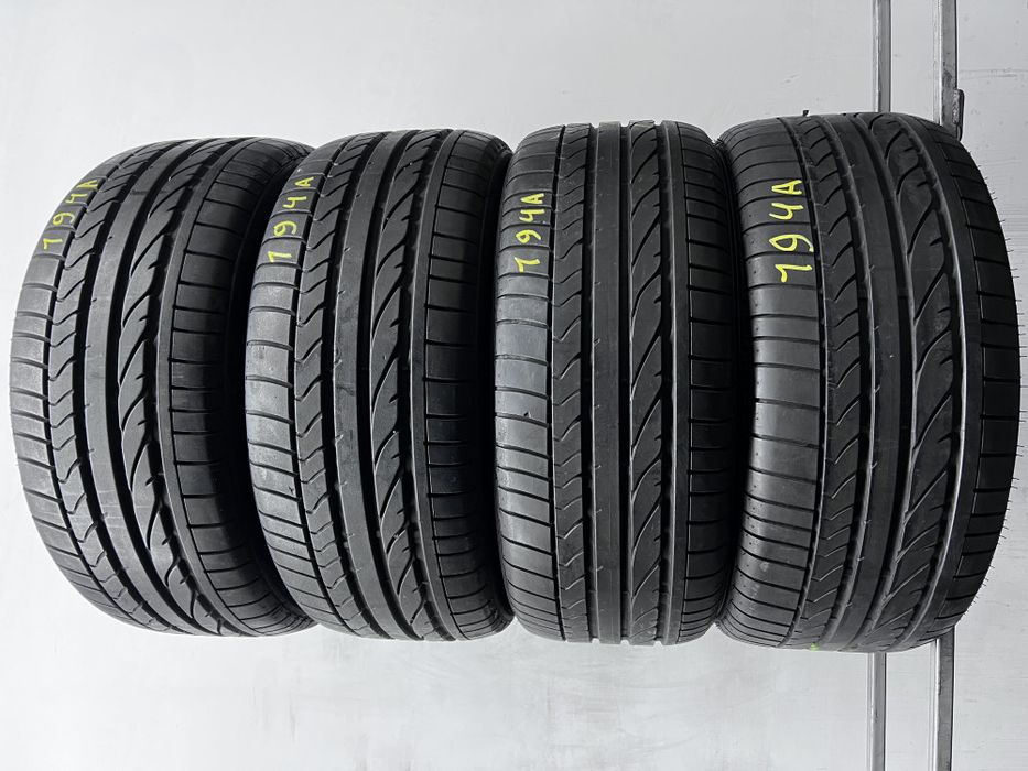 4шт літо 245/45/R17 7,8мм Bridgestone Potenza RE 050 A