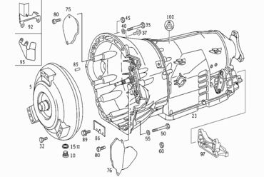 Коробка автомат акпп mercedes w211 w220 722.626 3.2 cdi