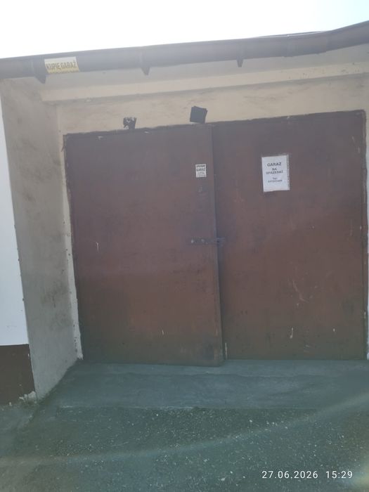 Garaż murowany z KW, prądem i kanałem – Gliwice Łabędy, ul. Piaskowa - Widok 2