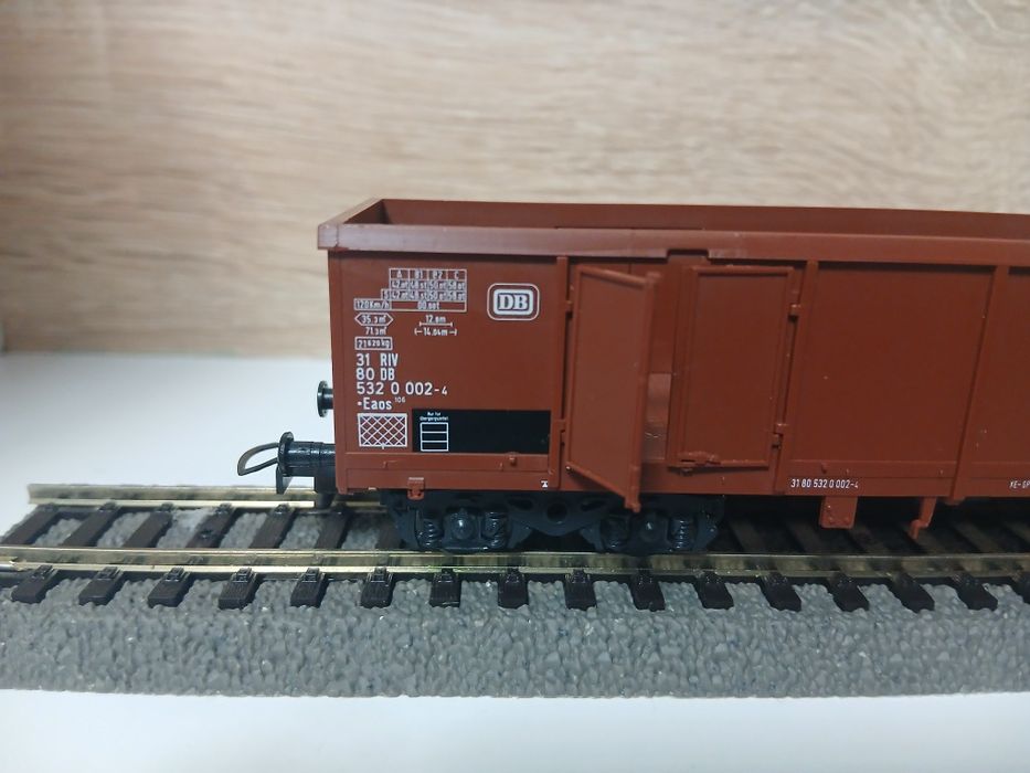 Грузовой вагон Lipipute  маштаб 1.87 совместный с пико рельсами