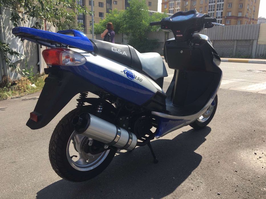 Продам Новый Скутер Viper (Вайпер) Storm синий металлик.